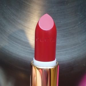Gucci lipstick satin Myra crimson 504